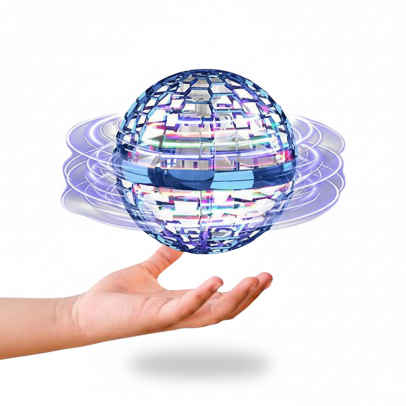 ANOEPUY Flying Ball, Flying Orbi Ball for Kids, Magic Hoverball with RGB Light, Flying Toy for Boys and Girls, Gifts from 6-12 Years, Blue ANOEPUY Flying Ball, Flying Orbi Ball for Kids, Magic Hoverball with RGB Light, Flying Toy for Boys and Girls, Gifts from 6-12 Years, Blue