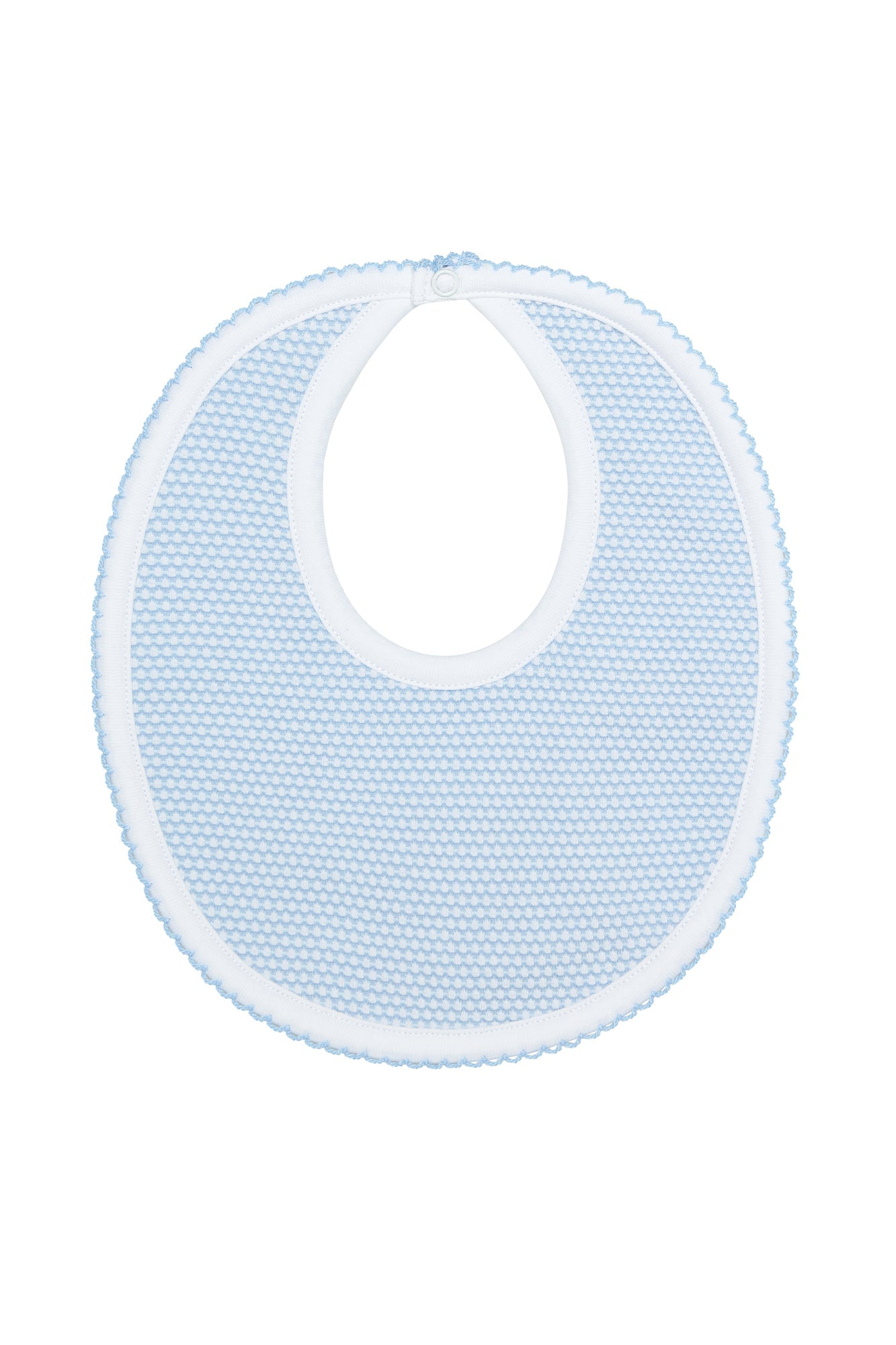 Milo & Moon™ – Blue Bubble Slabbetje van Pima Katoen