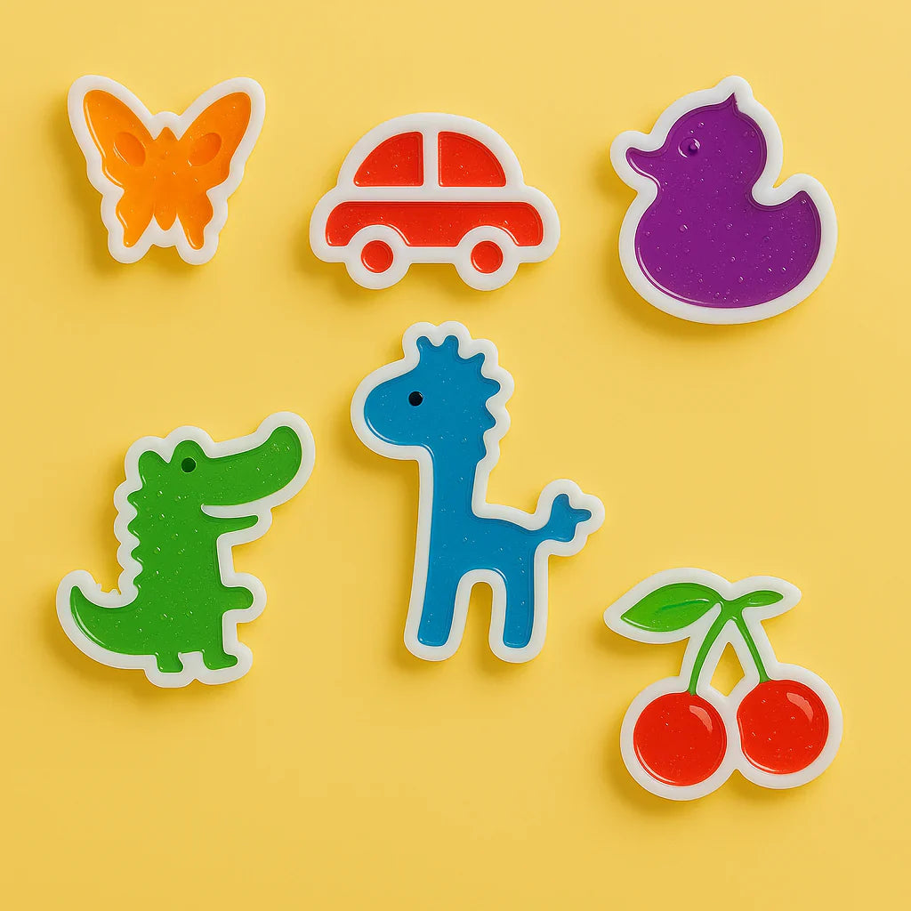 Set van 6 Extra Mallen voor de magic jelly set