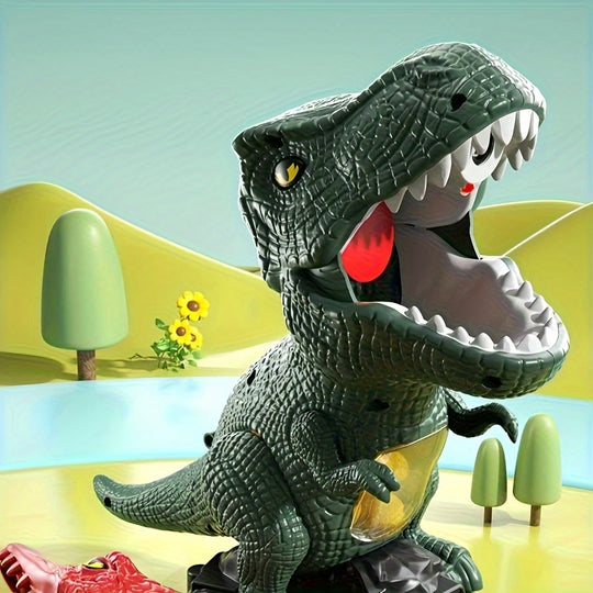 DinoShot™ – Interactief Dino Schietspel met Lanceerhandles & Sponsballen