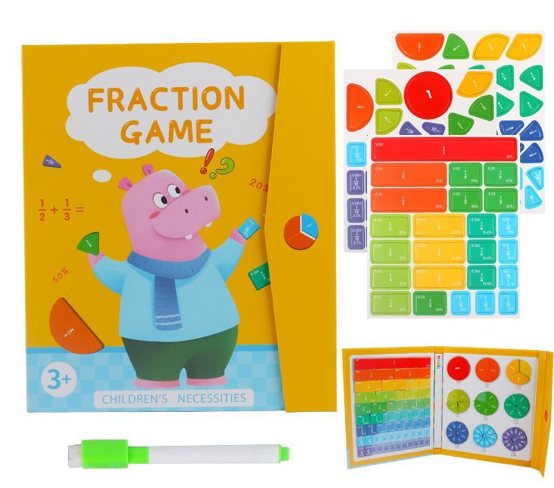 MagnetoFractions™ – Magnetisch Breukenpuzzelboek!