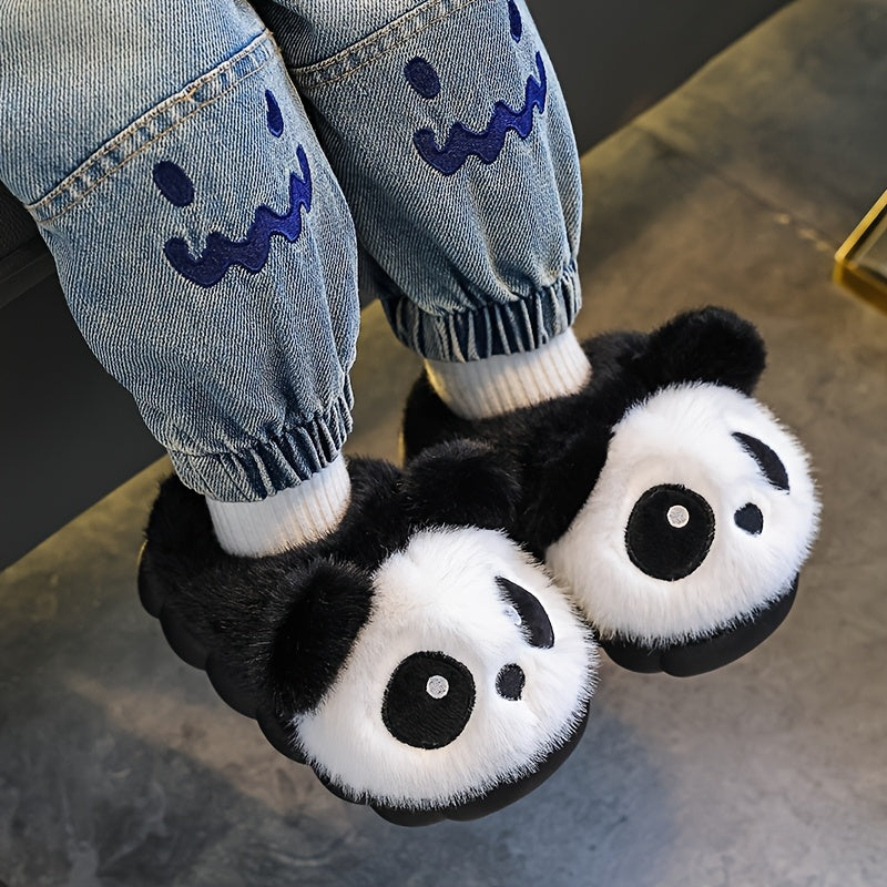 PandaSteps™ – Warme Pluche Winter Slippers voor Kinderen