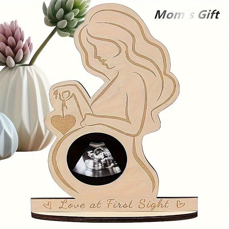 HeartPrint™ – Houten Baby Echo Fotolijst