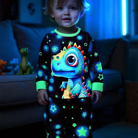 DinoDreams™ – 2-delige Jongens Glow-in-the-Dark Pyjama