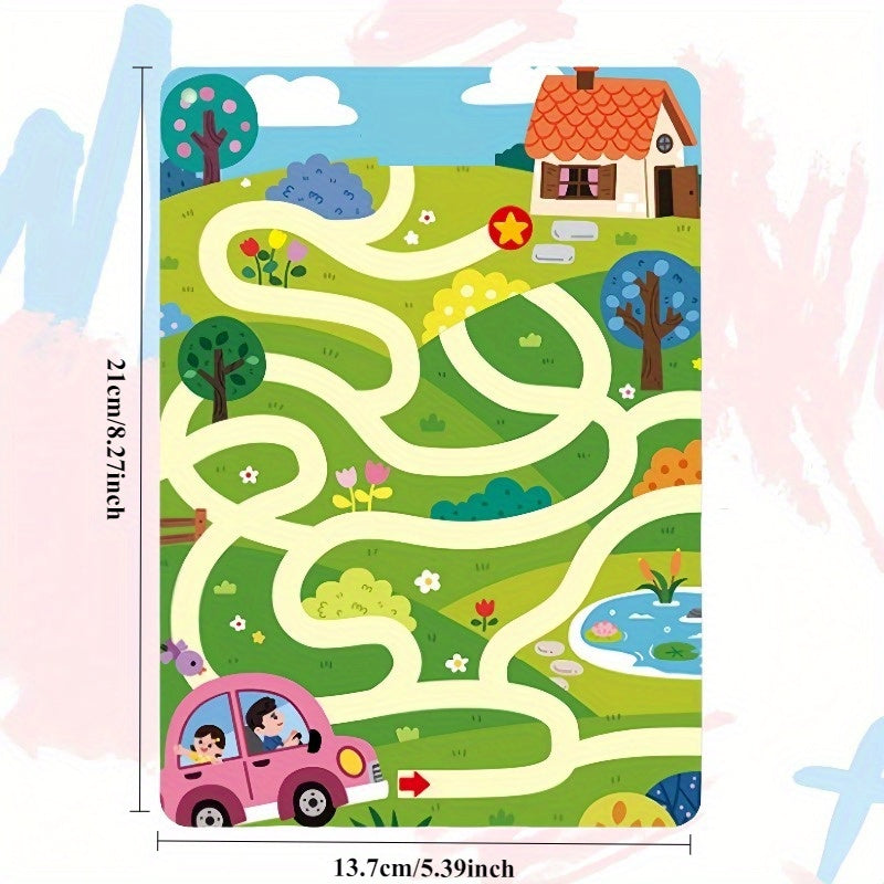 MazeMaster™ – 64-pagina Doolhof Trainingsboek