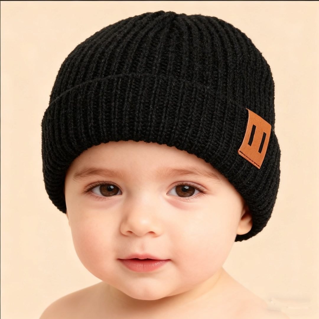 CozyKnitMini™ – Warme Gebreide Beanie voor Kinderen