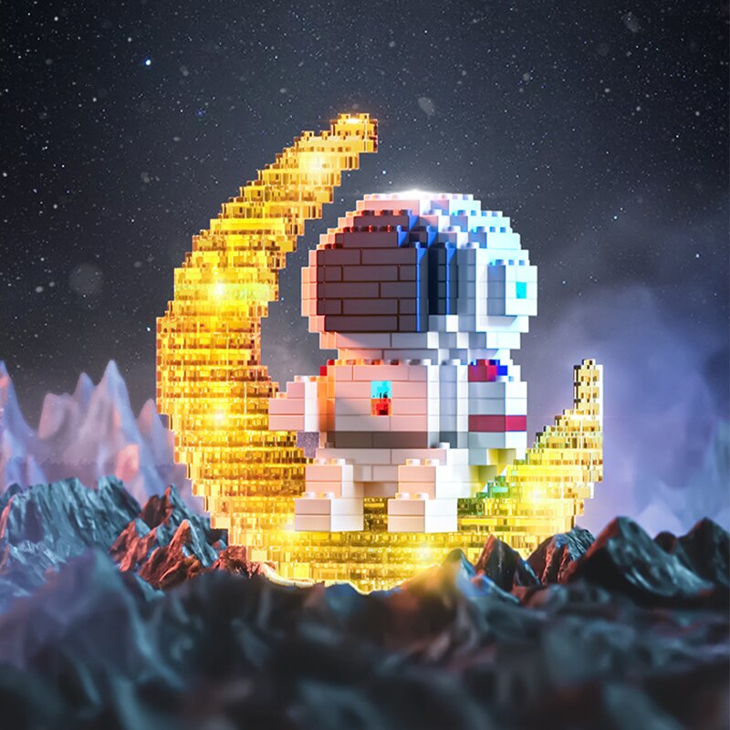 GalaxyCraft™ – Ruimte & Astronaut Bouwstenen – Creatief STEM Speelgoed