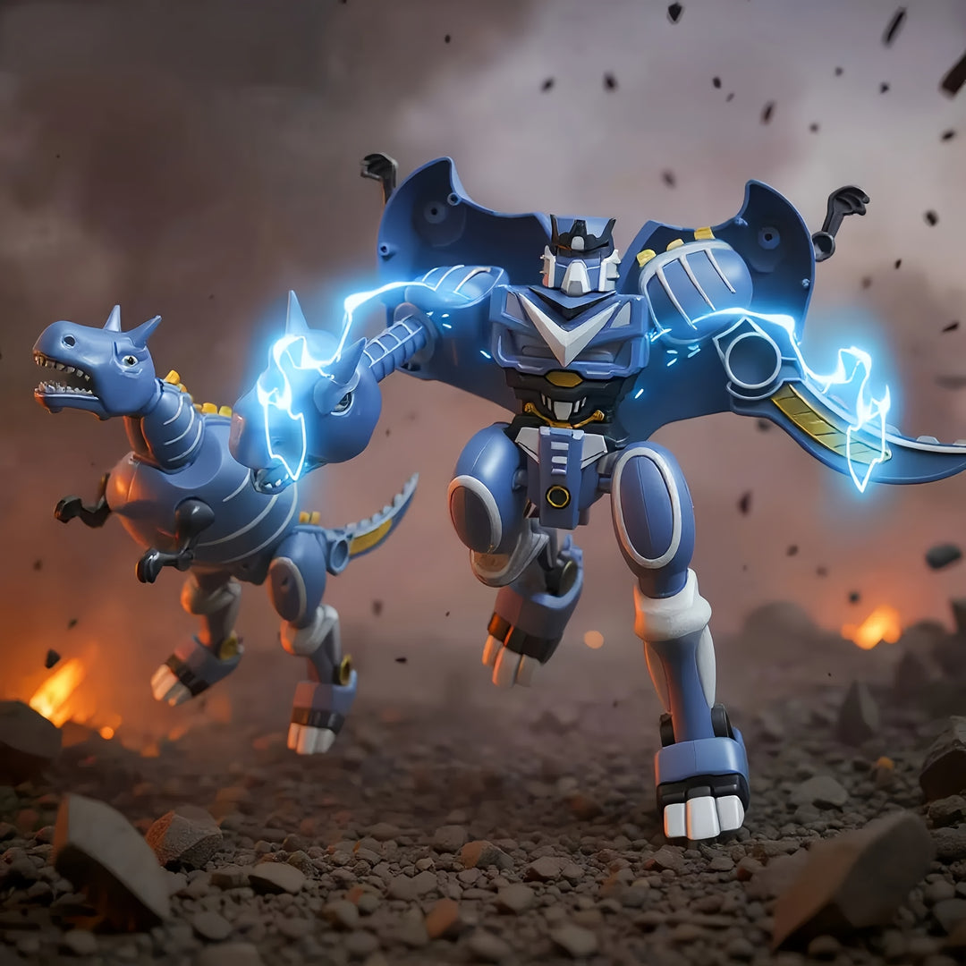 DinoBotix™ – DIY Transformeerbare Dino Robot