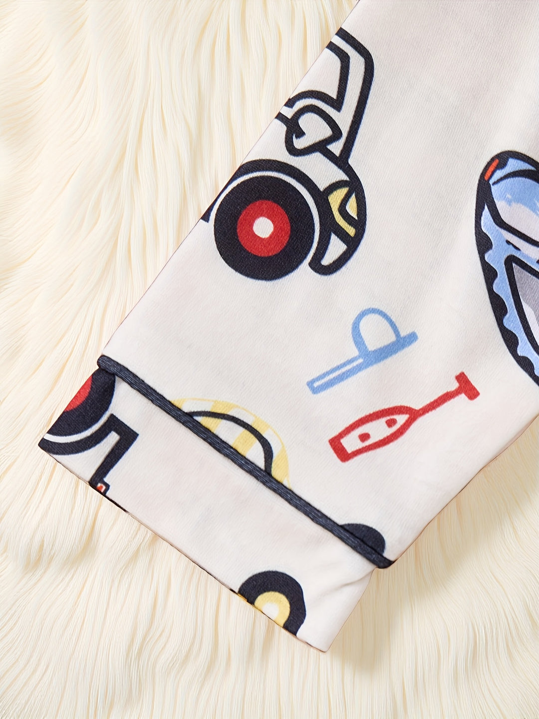 CarDreams™ – 2-delige Jongens Pyjama – Cartoon Auto Print