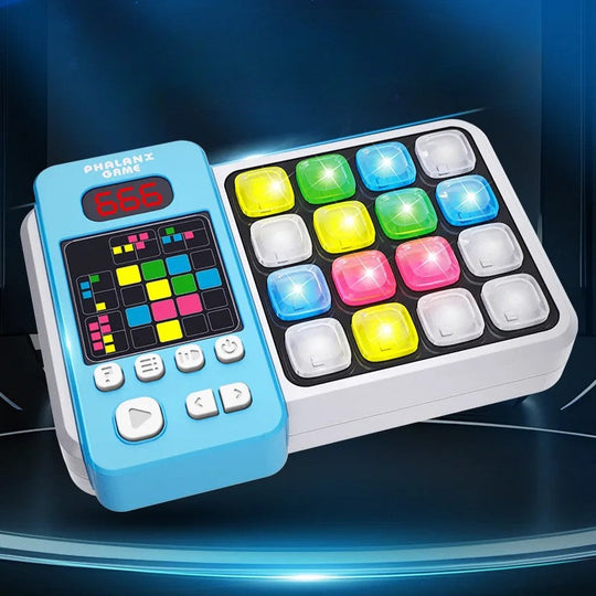 RhythmRush™ – Spelenderwijs & Ritmisch – Stressverlichtend Spelconsole