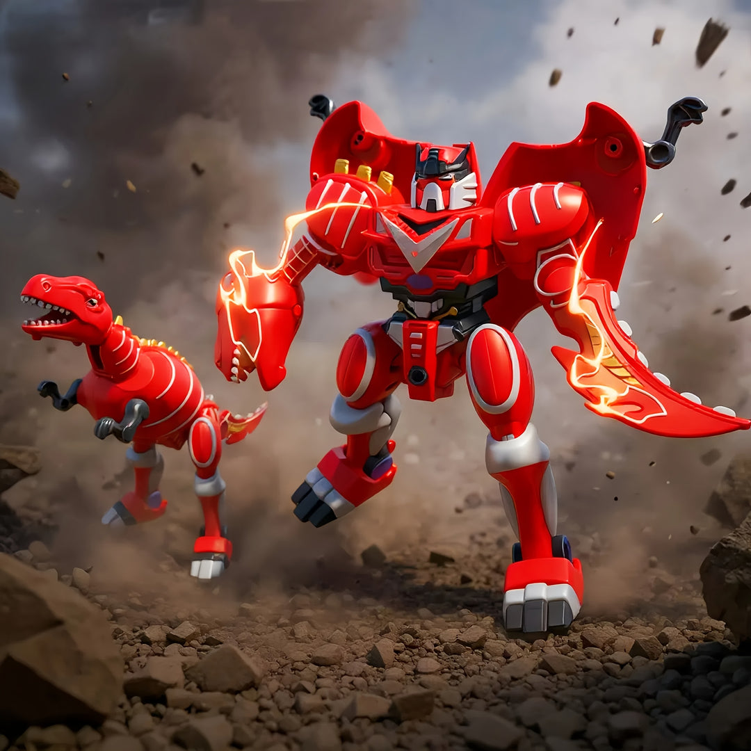 DinoBotix™ – DIY Transformeerbare Dino Robot