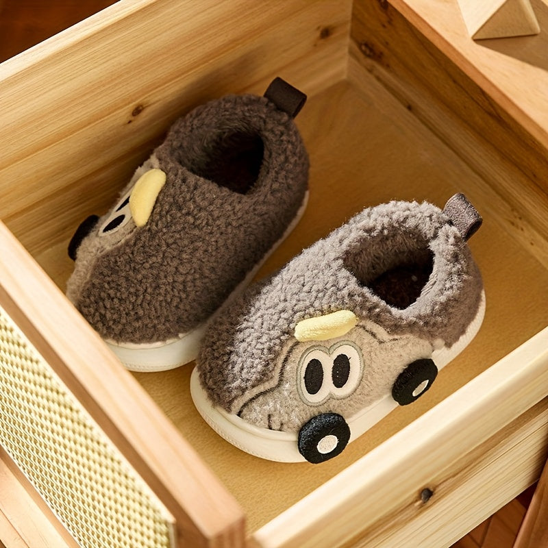 TurboToes™ – Warme Auto-Vormige Slippers voor Jongens & Meisjes