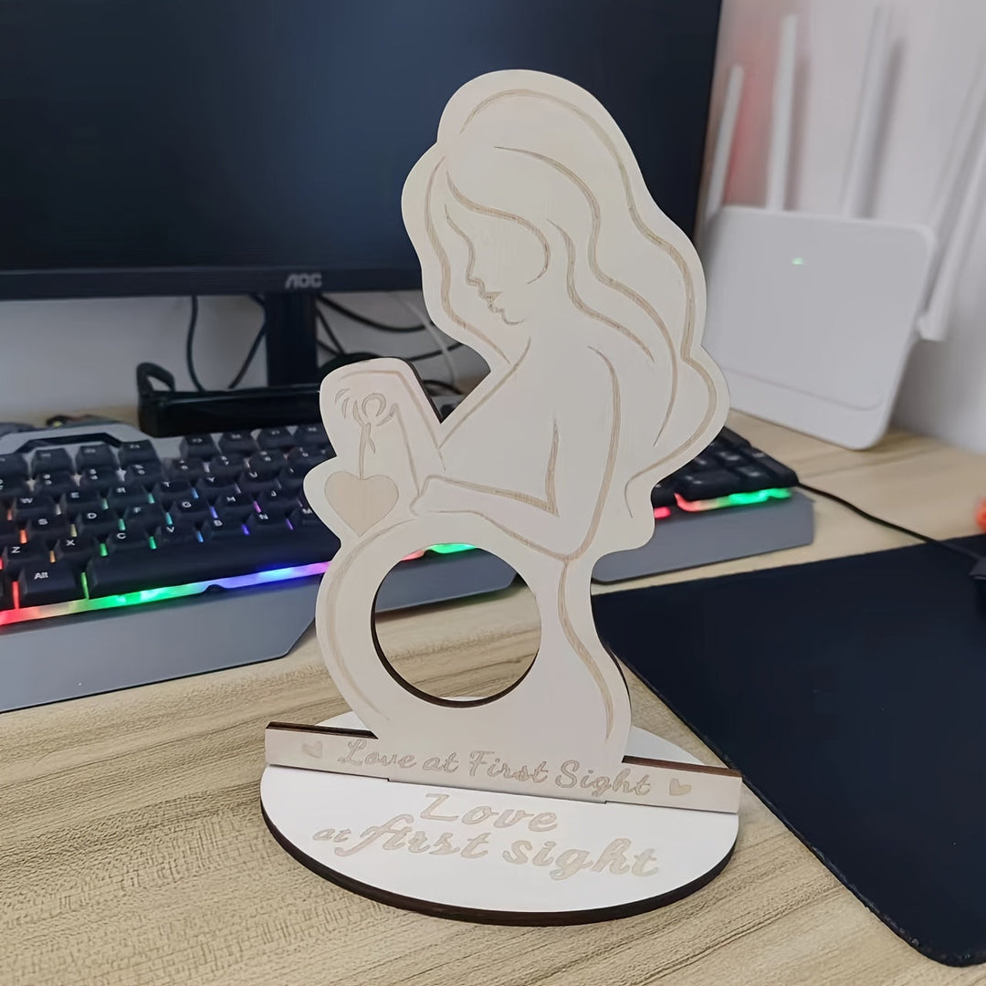 HeartPrint™ – Houten Baby Echo Fotolijst