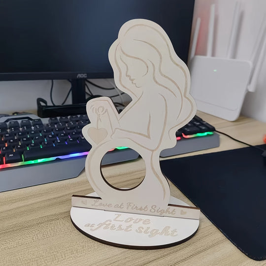 HeartPrint™ – Houten Baby Echo Fotolijst