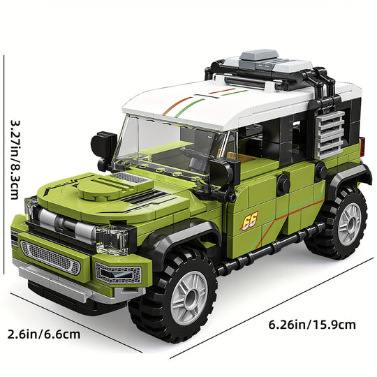 TrailRider™ – 300+ Stuks Off-Road Voertuig Bouwset