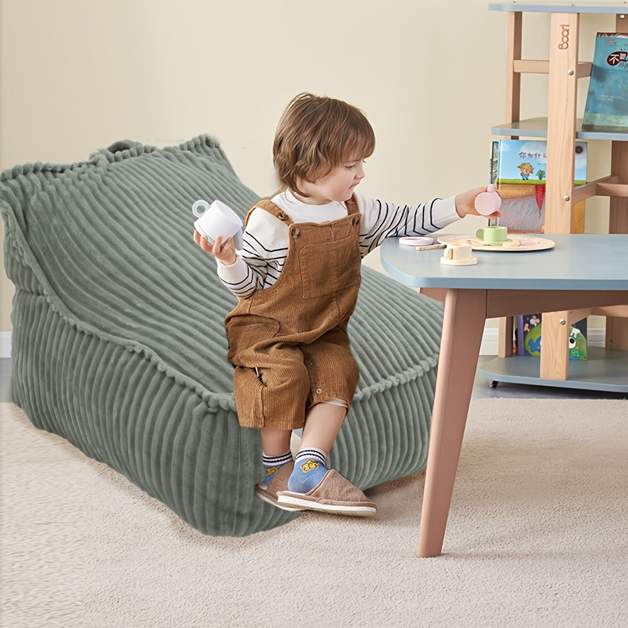 CozyLounger™ Kinder Leesbank – Zachte Pluche Loungestoel