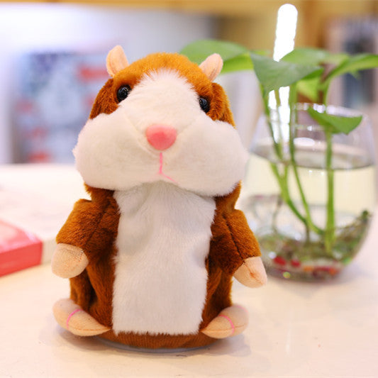 ChattyHamster™ – Interactieve Pratende Hamster Pluche Knuffel