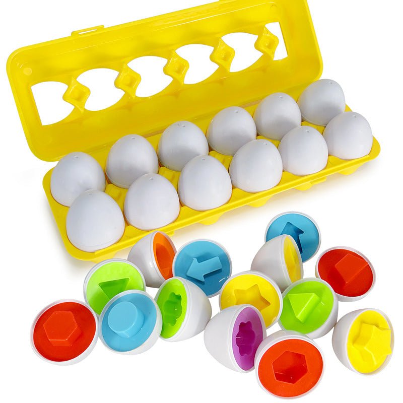 Montessori Matching Eggs - Leerzaam cadeau voor kinderen