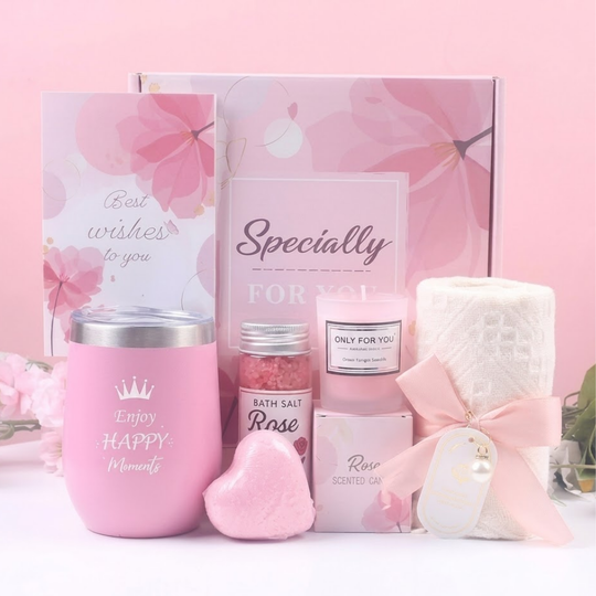 BlushBloom – Luxe Wellness Cadeauset voor Vrouwen