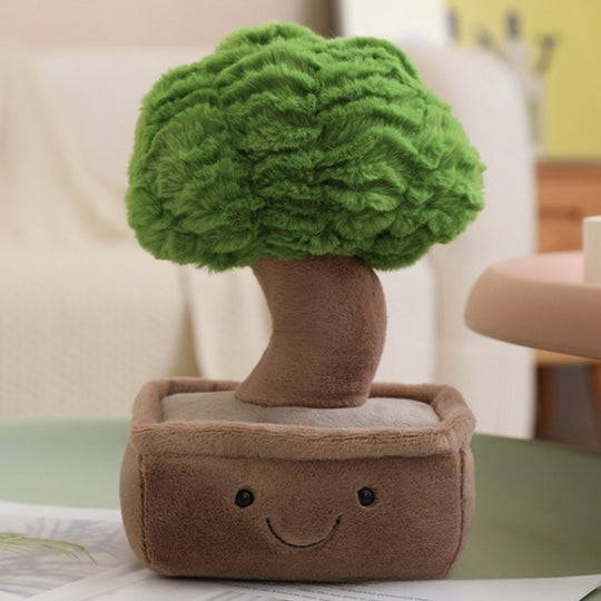 MoneyTreeBuddy – Pluche Geldboom in Glimlachende Pot