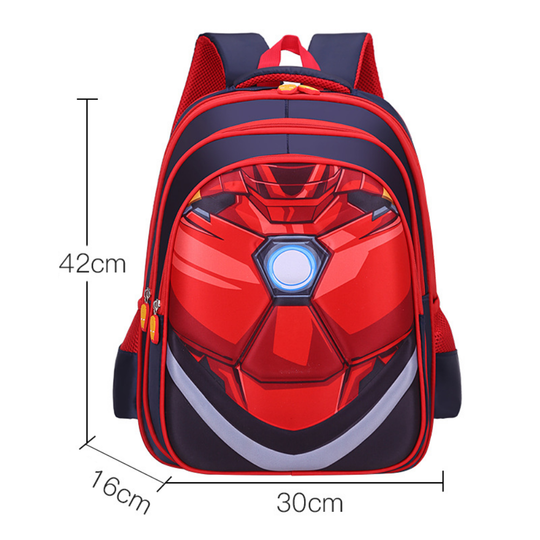 HeroShell – 3D Schoolrugzak voor Jongens