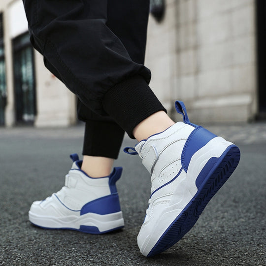 <font dir="auto" style="vertical-align: inherit;"><font dir="auto" style="vertical-align: inherit;">Chaussures de basket en cuir pour garçons, chaussures de sport pour enfants, baskets, chaussures pour enfants</font></font>