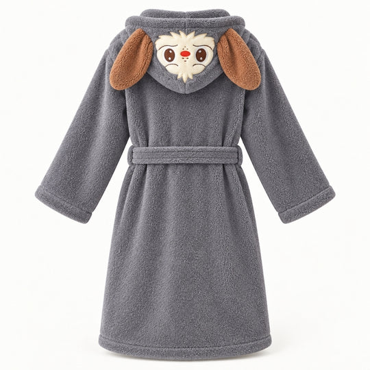 CuddleCape – Zachte Kinderbadcape met Dierenprint