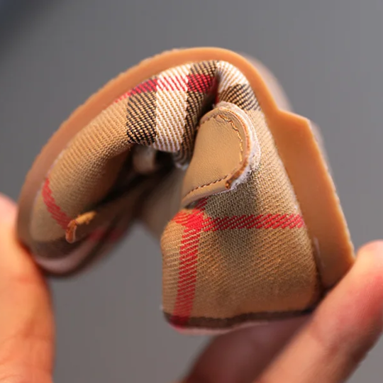 PlaidPrincess™ – Peuterschoenen met Zachte Zool – Stijlvol & Comfortabel