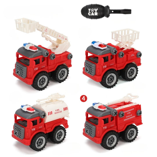 BuildTruck – Demonteerbare Bouwvoertuigen Speelset