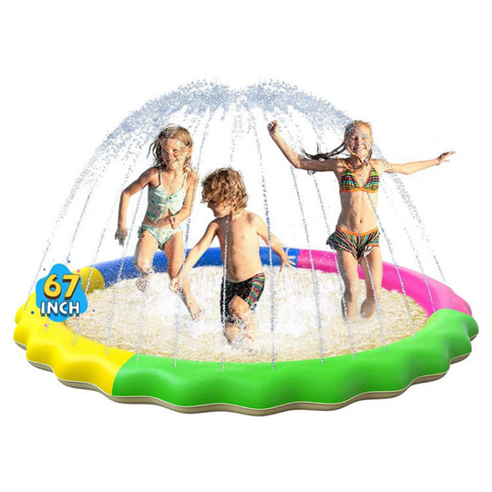 SplashPaws – Opblaasbare Sproeimat voor Kinderen en Honden