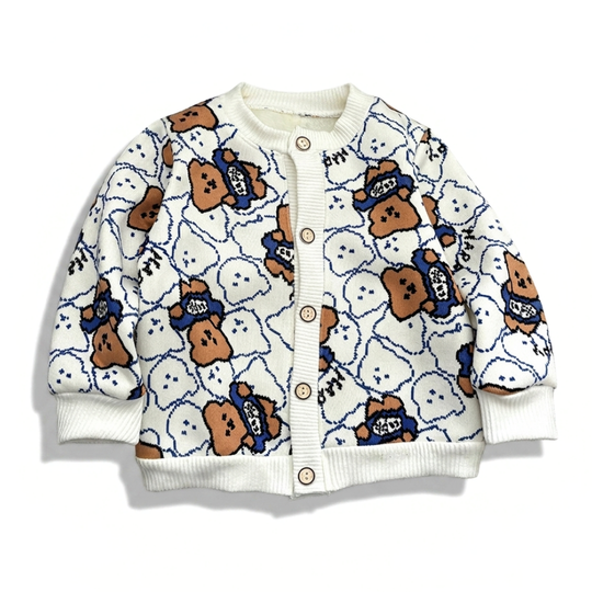 CozyKnit – Kinder Vest met Knopen voor Jongens en Meisjes