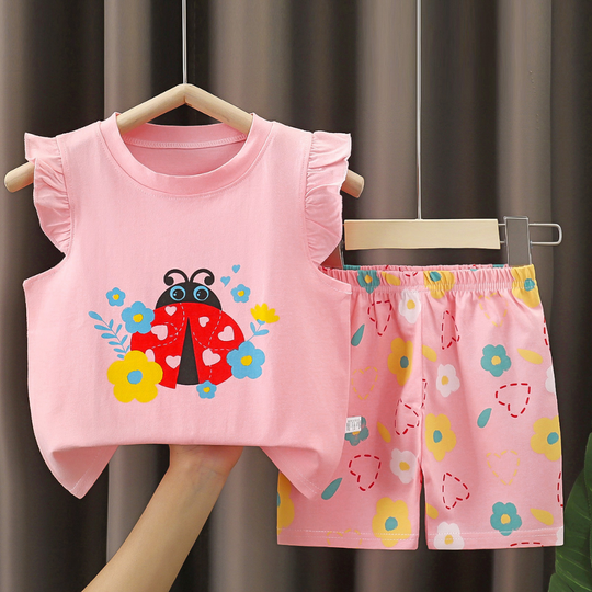 SunnySprout – Meisjes Zomerset met Ruches