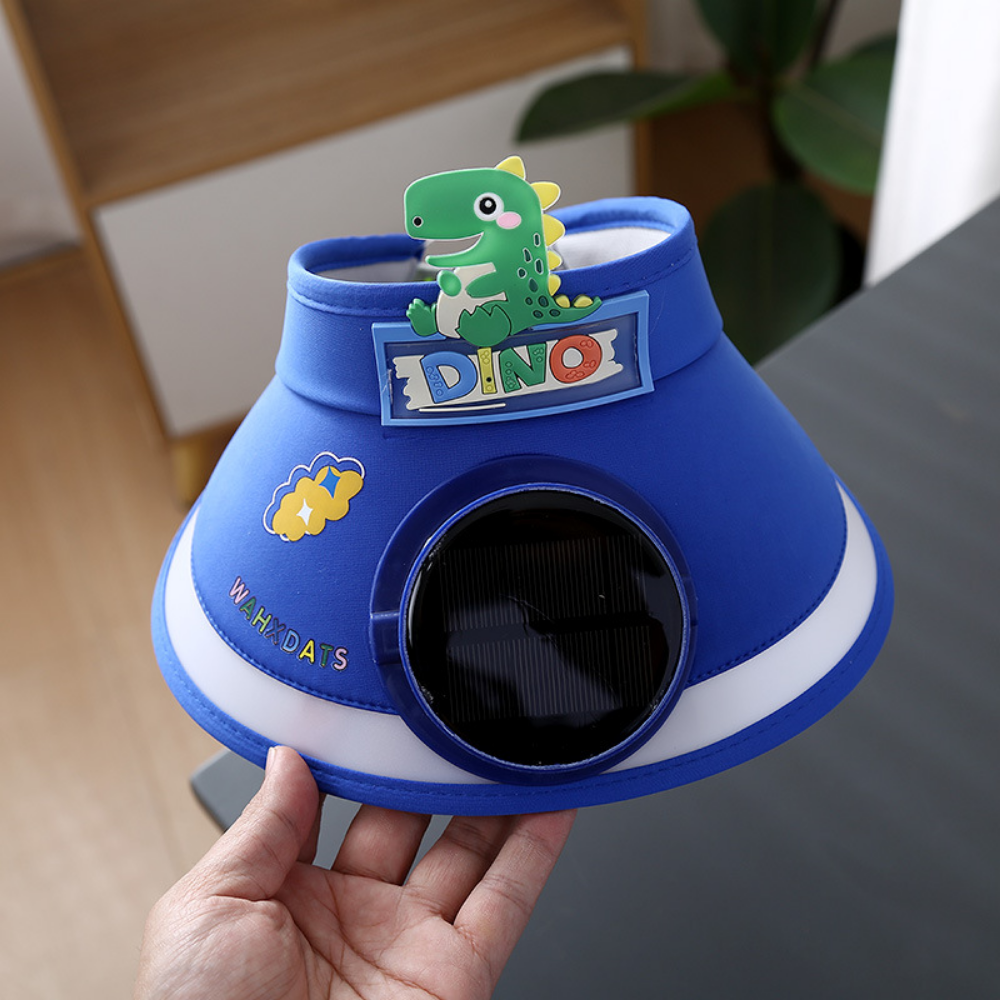 SunnyBreeze – Kinder Zonneklep met Ventilator