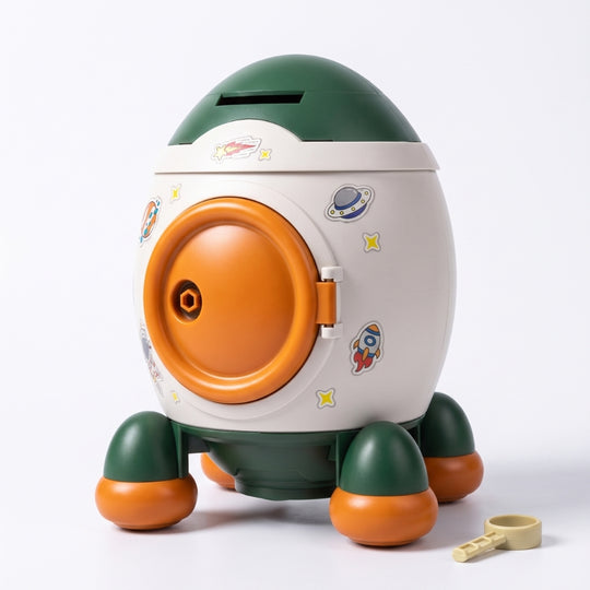 RocketSave – Raket Spaarpot met Sleutel