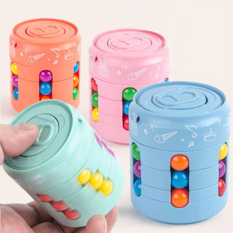 SpinCube™ – Cube en Fidget Spinner Set van 3 Stuks voor Kinderen en Volwassenen