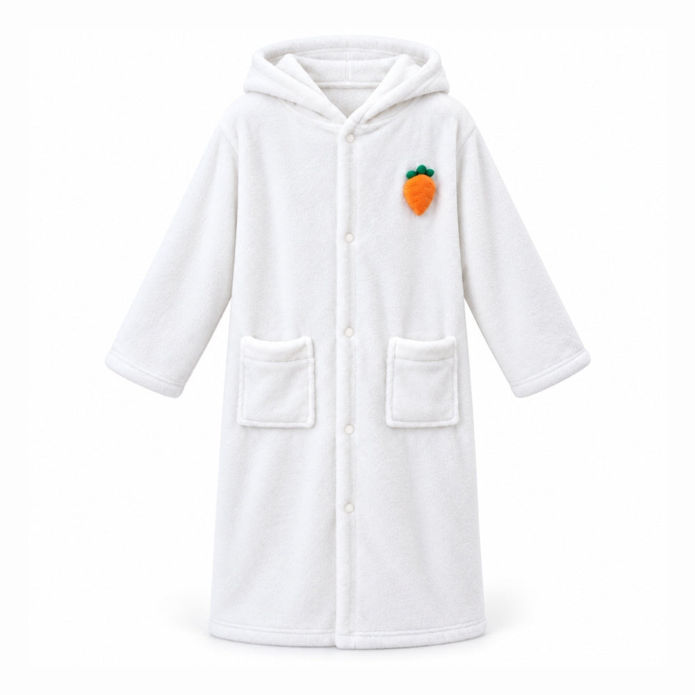 <font dir="auto" style="vertical-align: inherit;"><font dir="auto" style="vertical-align: inherit;">Cape pour enfants, serviette de bain, peignoir lapin, cape longue en polaire corail mignonne et épaisse de classe A pour enfants avec capuche</font></font>