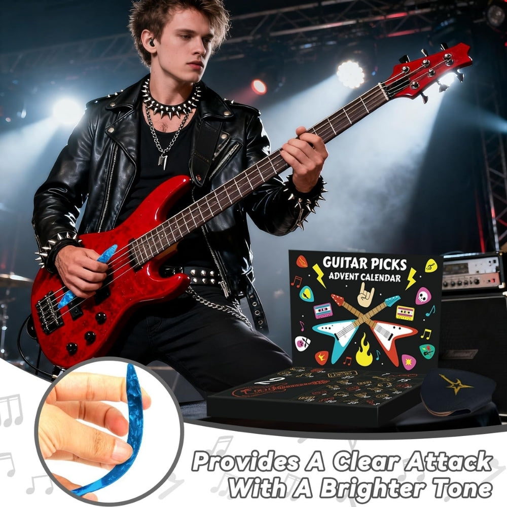 GuitarCountdown – Adventskalender met Gitaarplectrums