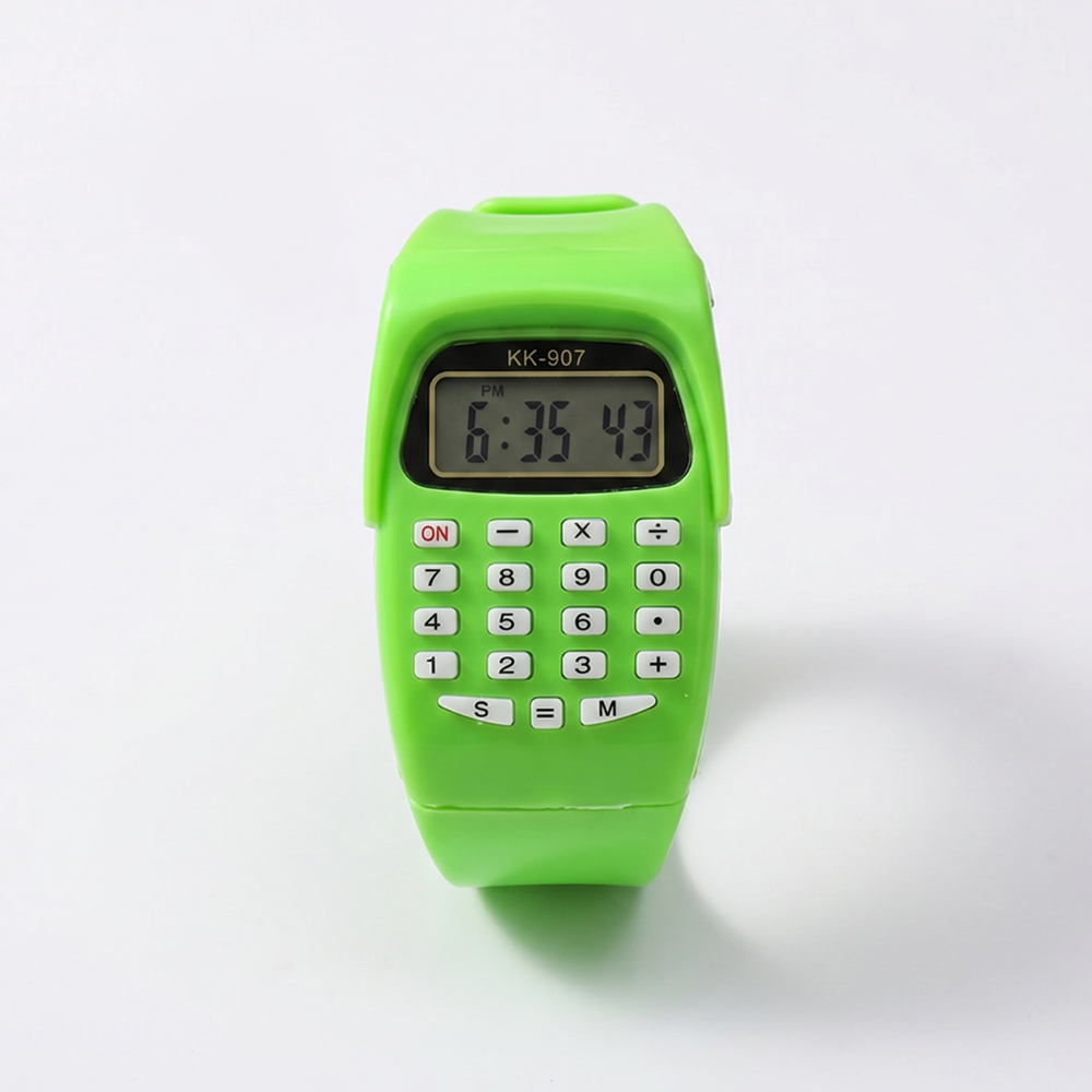 JellyCalc – Retro Calculator Horloge voor Kinderen