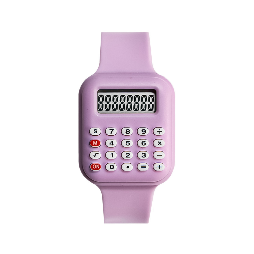 RetroCalc – Digitale Calculator Horloge voor Studenten