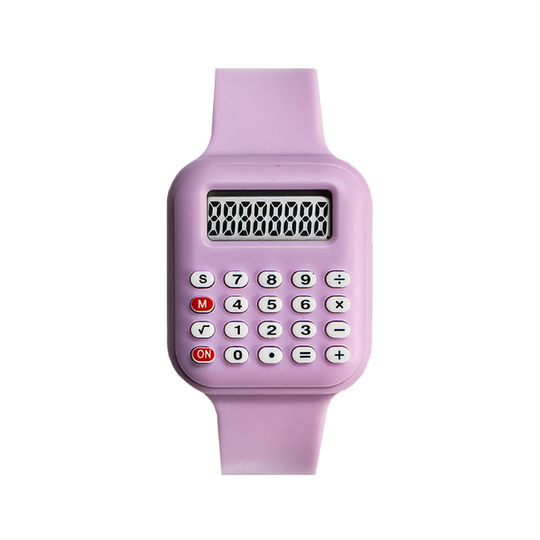 RetroCalc – Digitale Calculator Horloge voor Studenten