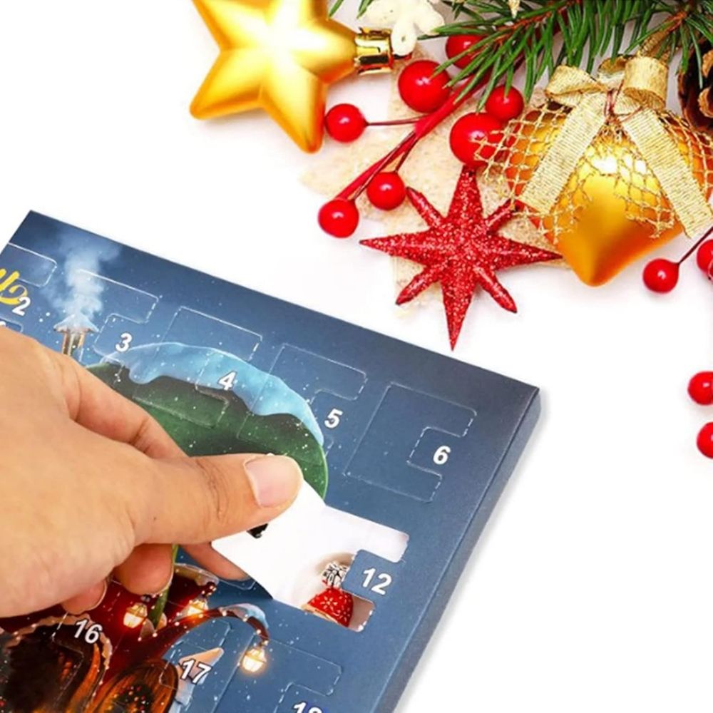 <font dir="auto" style="vertical-align: inherit;"><font dir="auto" style="vertical-align: inherit;">Bracelets de calendrier de l'Avent de Noël DIY transfrontaliers</font></font>
