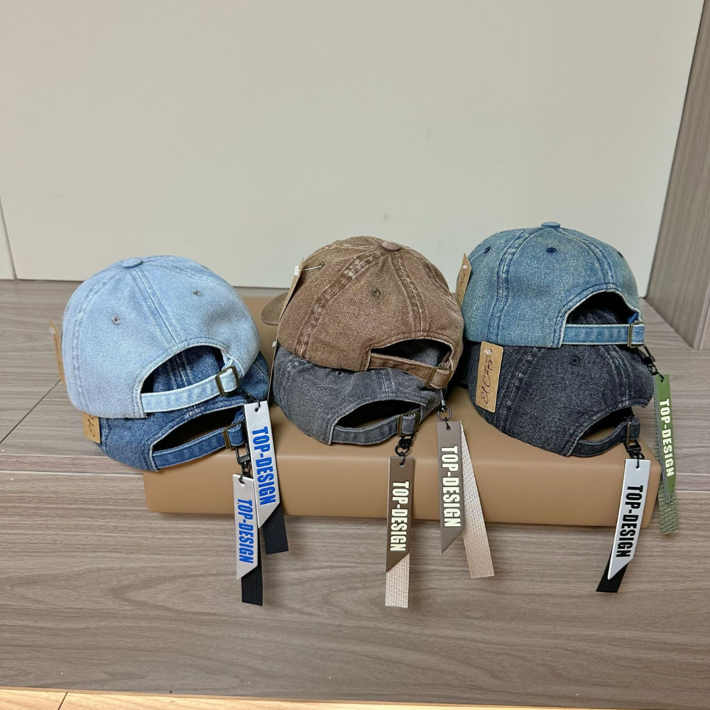DenimEdge – Kinder Verstelbare Denim Baseball Cap