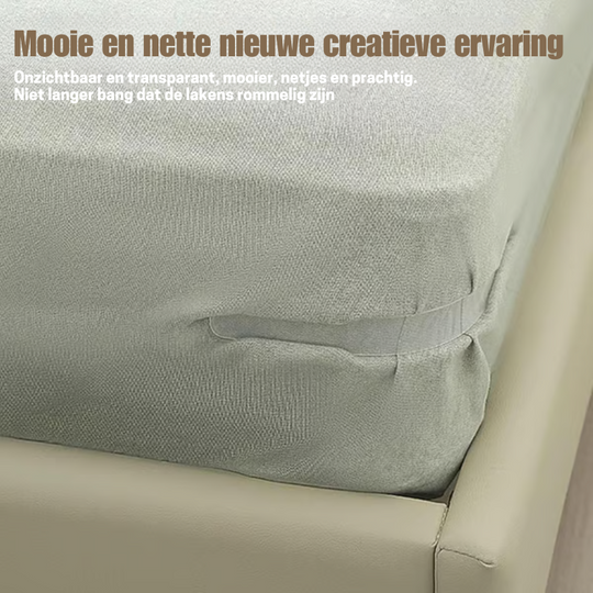 GripLock™ – Bed Sheet Grippers – Antislip Hoeslakenhouders (4 Stuks)