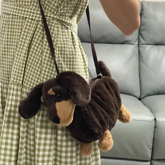 PetPurse – Pluche Dieren Schoudertasje: Puppy, Schaap & Schildpad