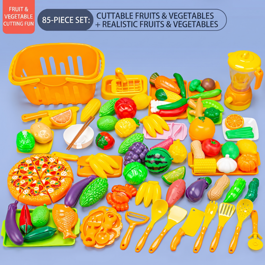 MiniChef – Speelgoed Fruit- en Groentesnijset