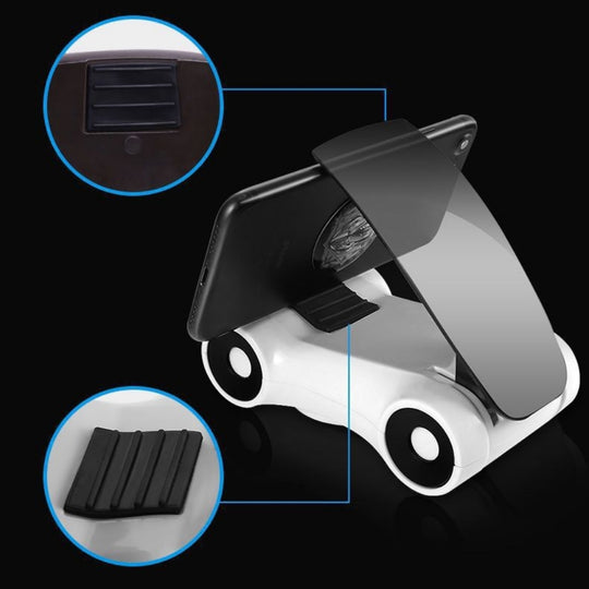 Support de navigation pour téléphone de voiture transfrontalier, support de téléphone portable universel créatif et multifonctionnel pour voiture