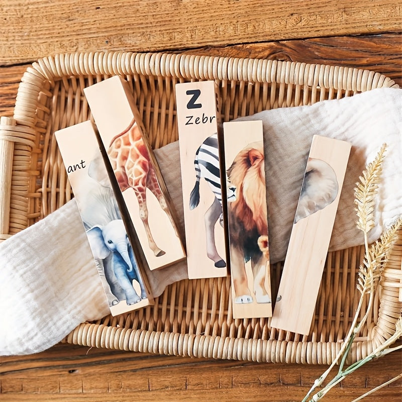 AnimalStack – Houten Dieren Blokken Puzzel