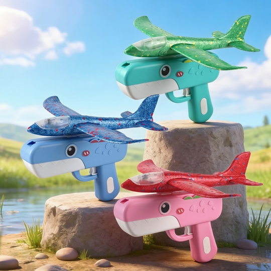 SkyBlaster – Vliegtuig Lanceerset voor Kinderen