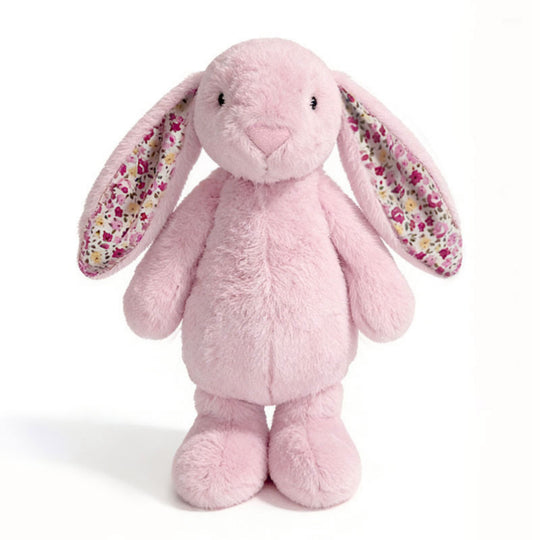 BloomBunny – Konijn Knuffel met Bloemenprint Oren