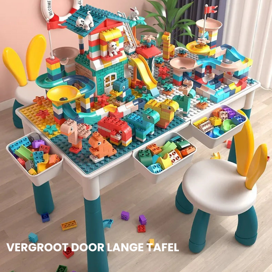 MultiPlay™ – 6-in-1 Speeltafel – Creatief & Educatief Speelcentrum
